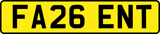 FA26ENT