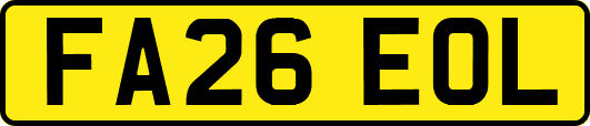 FA26EOL