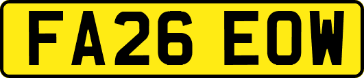 FA26EOW