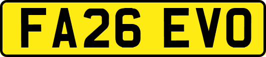 FA26EVO