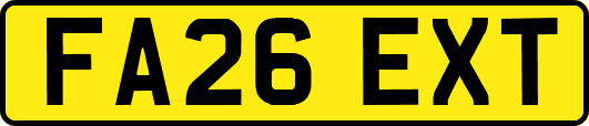 FA26EXT