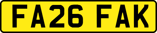 FA26FAK