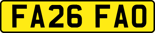FA26FAO