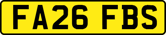 FA26FBS