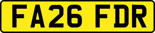 FA26FDR