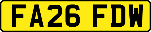 FA26FDW