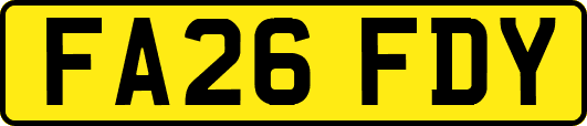 FA26FDY