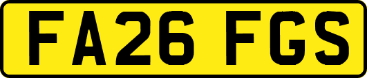 FA26FGS