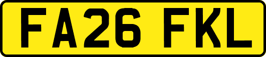 FA26FKL