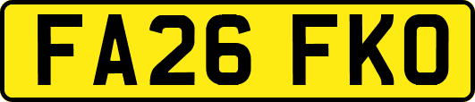 FA26FKO