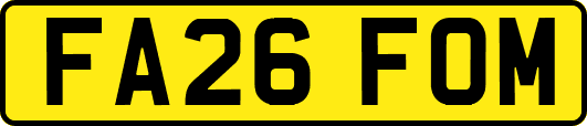 FA26FOM