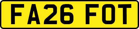 FA26FOT
