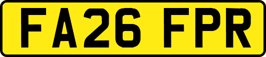 FA26FPR
