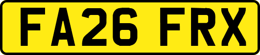 FA26FRX