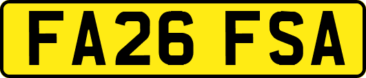 FA26FSA