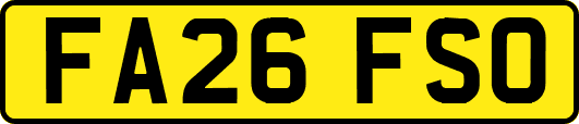 FA26FSO