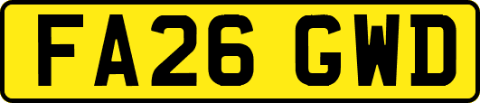 FA26GWD
