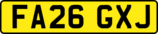 FA26GXJ