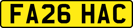 FA26HAC