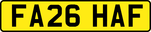 FA26HAF