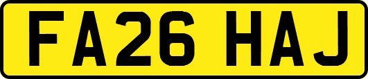 FA26HAJ
