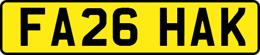 FA26HAK