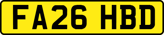 FA26HBD