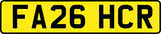 FA26HCR