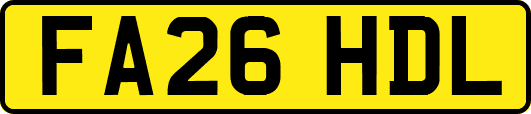 FA26HDL