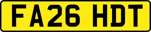 FA26HDT