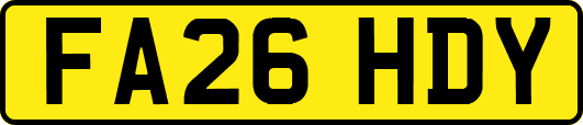 FA26HDY