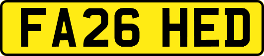 FA26HED
