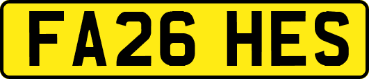 FA26HES