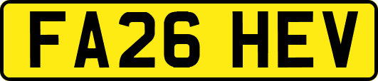 FA26HEV