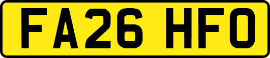 FA26HFO