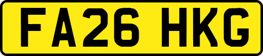 FA26HKG