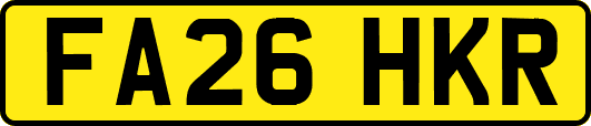 FA26HKR
