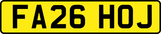 FA26HOJ