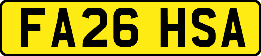 FA26HSA