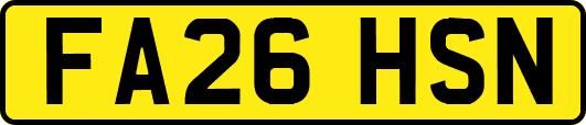 FA26HSN
