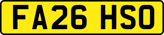 FA26HSO