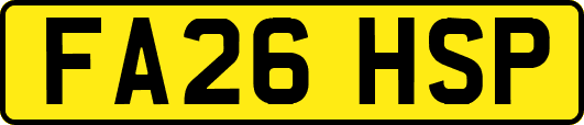 FA26HSP