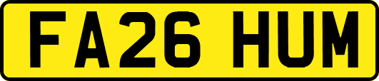 FA26HUM