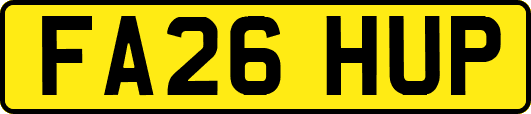 FA26HUP