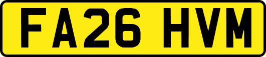 FA26HVM