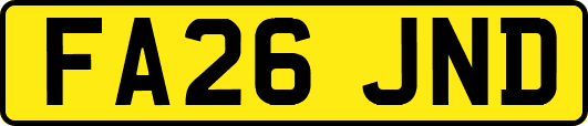 FA26JND