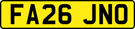 FA26JNO