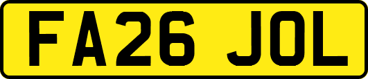 FA26JOL