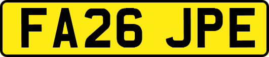 FA26JPE