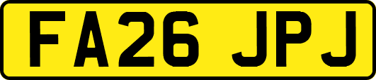 FA26JPJ